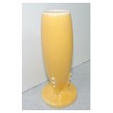 Vintage Fiesta bud vase, yellow