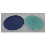 Vintage Fiesta 13" chop plate group,