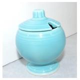 Vintage Fiesta mustard, turquoise, minor rim nick