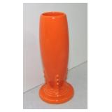 Vintage Fiesta bud vase, red