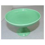 Vintage Fiesta sweets comport, green