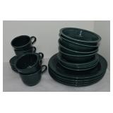Fiesta Post 86 set of 4 - 5 pc place settings,