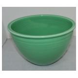 Vintage Fiesta #6 mixing bowl, green, inside
