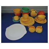 Fiesta lot of 23 pieces, various condition