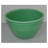 Vintage Fiesta #5 mixing bowl, green, inside