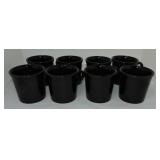 Fiesta Post 86 set of 8 mugs, black
