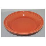 Fiesta Post 86 10 1/2" pie baker, persimmon