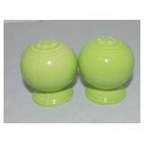 Fiesta Post 86 pair of shakers, chartreuse