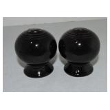 Fiesta Post 86 pair of shakers, black