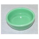 Vintage Fiesta relish tray center insert, green