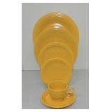 Vintage Fiesta 6 pc place setting for 4: