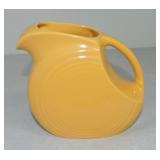 Vintage Fiesta disc juice pitcher, yellow