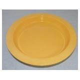 Vintage Fiesta relish tray base, yellow