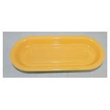 Vintage Fiesta utility tray, yellow