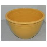 Vintage Fiesta #4 mixing bowl, yellow, inside