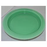 Vintage Fiesta relish tray base, green, minor rim