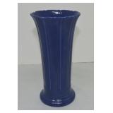Vintage Fiesta 8" flower vase, cobalt, mint