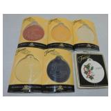 Fiesta Post 86 lot of 6 ornaments