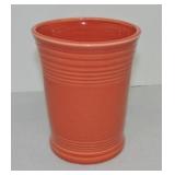 Fiesta Post 86 utensil crock, persimmon
