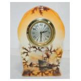 German china clock, 6 1/2"