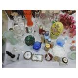 Large lot of assorted glass items