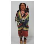 Native American Indian Skookum maiden with child,