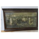 Evening harvest print, 19"x32"