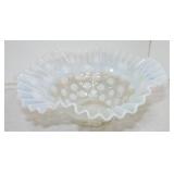 Opalescent coin spot bride