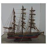 Model ship, 16"h