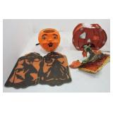 Lot of Halloween decorations, various condition
