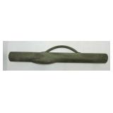 Metal WWII map case/tube, 19"