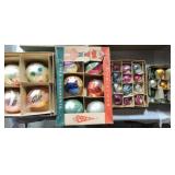 Lot of Christmas ornaments
