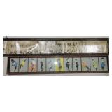 Yard long lot of 2 - photograph and frame of