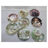 Lot of 8 collector plates