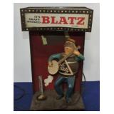 Blatz beer sign, losses