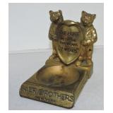 Baer Brothers Paint advertising ashtray