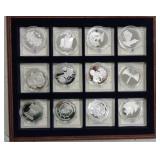 Lot of 12 - .999 silver American Symbol of Freedom