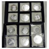 Lot of 12 - .999 silver American Symbol of Freedom