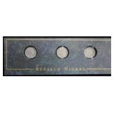 Buffalo nickel set