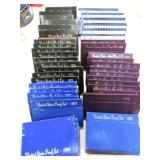 Lot of 50 proof sets: 2 - 1968, 2 - 1969, 1970,