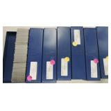 Lot of 7 boxes (80+/-) Canada cents in 2x2