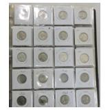 Washington quarter lot of 3 binders - 11 silver,