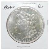 1904-O Morgan dollar, BU
