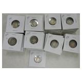 Lot of 81 Mercury dimes