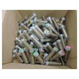 Box of 100 date rolls Lincoln wheat cents,