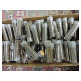 Box of 100 date rolls Lincoln wheat cents,