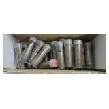 Lot of 23 rolls Lincoln wheat cents teens and