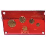 2002 American Gold Eagle set with 1 - $50,