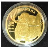 2012 $200 Canada gold coin 