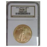 2002 $50 Gold Eagle, NGC MS69